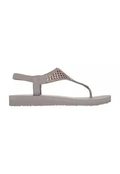 Шлепанцы SKECHERS, цвет Tpe Taupe Mitobuc