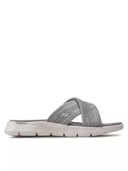 Шлепанцы Skechers Go Walk Flex Sandal-Impressed 141420/GRY, серый