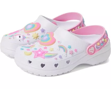 Шлепанцы SKECHERS KIDS Heart Charmer - Miss Girly, цвет White/Multi