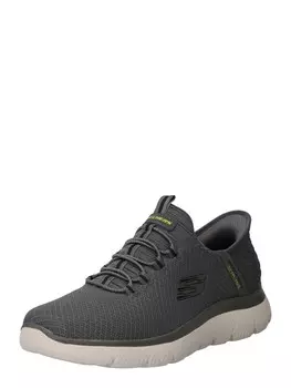 Шлепанцы SKECHERS Slip-Ons, базальтовый серый