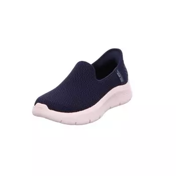 Шлепанцы SKECHERS Slip-Ons Go walk, цвет navy/sky blue