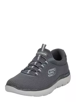Шлепанцы SKECHERS Slip-Ons Summits, цвет grey/light grey