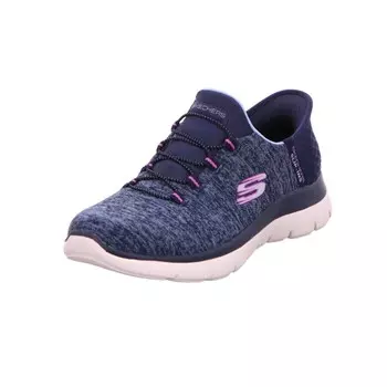 Шлепанцы SKECHERS Slip-Ons Summits, цвет marine blue/sapphire