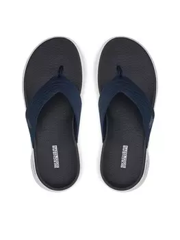 Шлепанцы Skechers, темно-синий