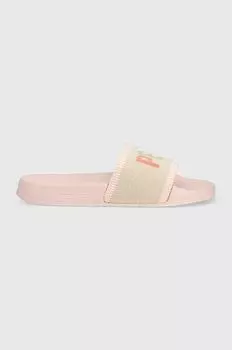 Шлепанцы SLIDER Pepe Jeans, розовый