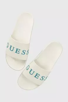 Шлепанцы SLIDES Guess, белый