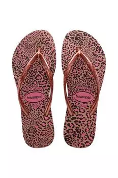 Шлепанцы SLIM ANIMALS Havaianas, розовый