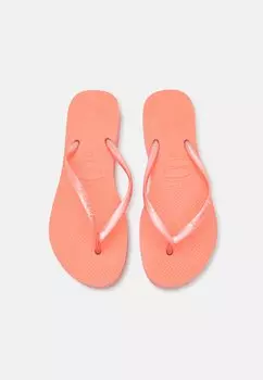 Шлепанцы SLIM FLATFORM Havaianas, цвет peach rose