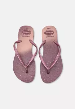 Шлепанцы SLIM GLOSS Havaianas, цвет purple soil
