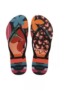 Шлепанцы SLIM PATCHWORK Havaianas, черный