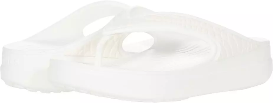 Шлепанцы Sloane Snake Wedge Flip Crocs, белый