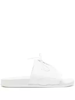 Шлепанцы со шнуровкой MAISON MARGIELA, белый