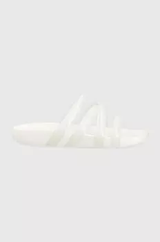 Шлепанцы Splash Glossy Strappy Sandal Crocs, белый