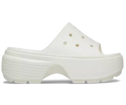 Шлепанцы Stomp Crocs женские, цвет Chalk