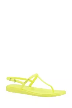 Шлепанцы-Стринги Майами Crocs, зеленый