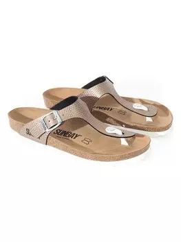 Шлепанцы Sunbay Camelia, золотой