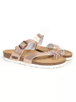 Шлепанцы Sunbay Tulipe, бронзовый