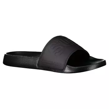 Шлепанцы Superdry Magic Camo Beach, черный