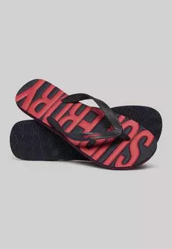 Шлепанцы Superdry, насыщенный темно-синий Flip Flops