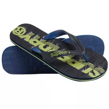 Шлепанцы Superdry Scuba Camo, синий