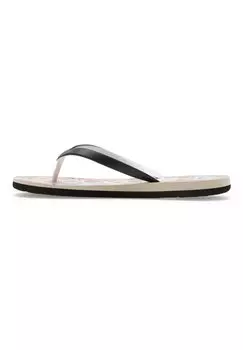 Шлепанцы TAHITI VII Roxy, цвет black pink soft lime