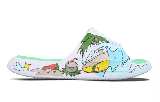 Шлепанцы Tai Ji1.0 мужские зеленые Peak