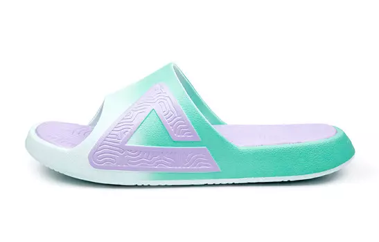 Шлепанцы Tai Ji1.0 женские спортивные синие/фиолетовые Peak