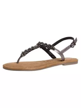 Шлепанцы Tamaris Sandale, цвет pewter