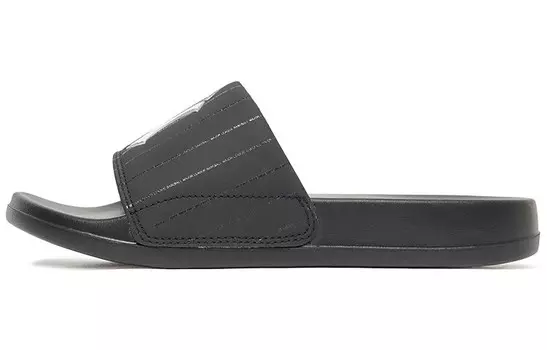 Шлепанцы-тапочки унисекс черные Mlb