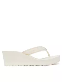Шлепанцы Th Stripes Wedge Beach Sandal Fw0Fw08521 Tommy Hilfiger, белый