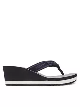 Шлепанцы Th Stripes Wedge Beach Sandal Fw0Fw08521 Tommy Hilfiger, синий