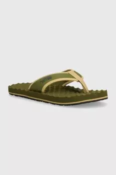 Шлепанцы The North Face BASE CAMP FLIP-FLOP II, зеленый