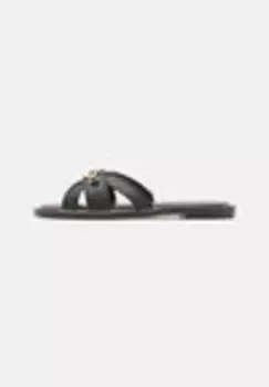 Шлепанцы TIFFANIE FLAT SLIDE Michael Michael Kors, черный