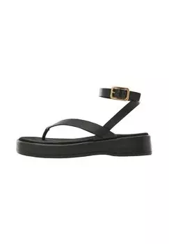 Шлепанцы TILA Mango, цвет black