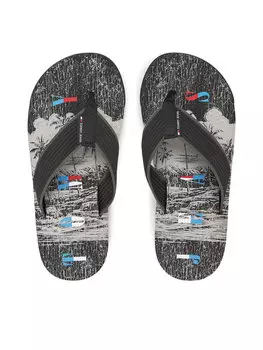 Шлепанцы Tjm Elevated Beach Sandal EM0EM01561 Tommy Jeans, черный