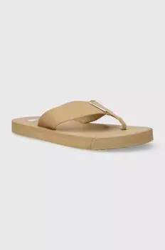 Шлепанцы TJM ELEVATED FLIP FLOP Tommy Jeans, бежевый