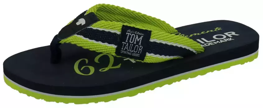 Шлепанцы TOM TAILOR, синий