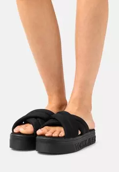 Шлепанцы Tommy Jeans, черный