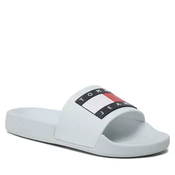 Шлепанцы Tommy Jeans FlagPool Slide, синий