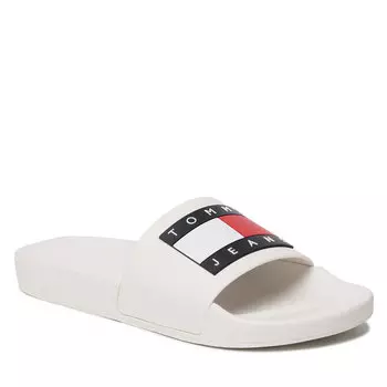 Шлепанцы Tommy Jeans PoolSlide Ess, белый
