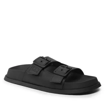 Шлепанцы Tommy Jeans Sandal, черный