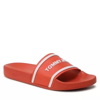 Шлепанцы Tommy Jeans TjmPool Slide, оранжевый