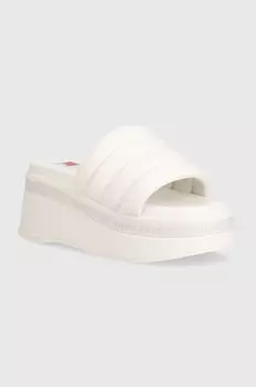 Шлепанцы Tommy Jeans TJW WEDGE SANDAL, белый