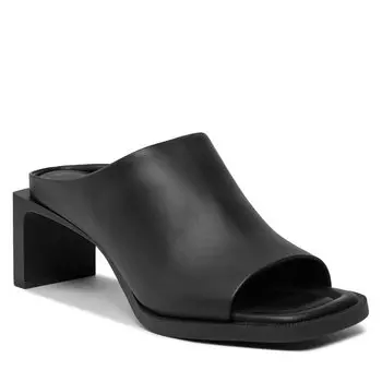 Шлепанцы Tommy Jeans TjwLeather Mid, черный