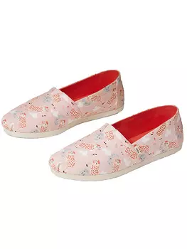 Шлепанцы TOMS, розовый