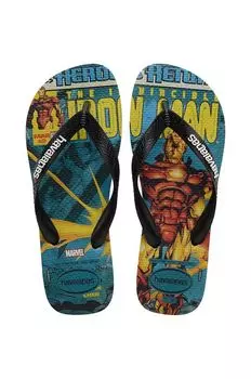 Шлепанцы TOP MARVEL Havaianas, черный