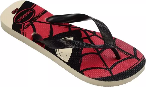 Шлепанцы Top Marvel Logomania Flip Flop Sandal Havaianas, бежевый