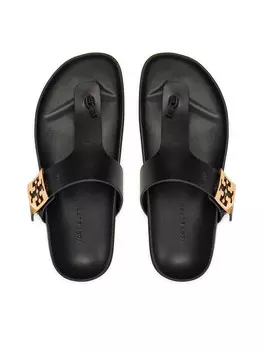 Шлепанцы Tory Burch Mellow Thong Sandal 155190, черный