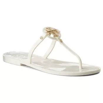 Шлепанцы Tory Burch MiniMiller Flat, белый