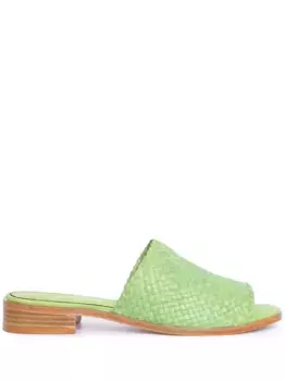 Шлепанцы Trama Sarah Chofakian, зеленый